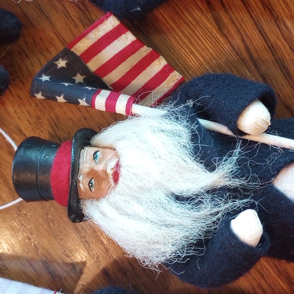 Bethany Lowe Uncle Sam Ornaments - Picture 2 of 7